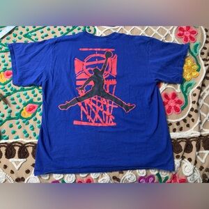 VTG 90’s Air Jordan Authentic Nike Jumpman double sided graphic t-shirt L/XL USA